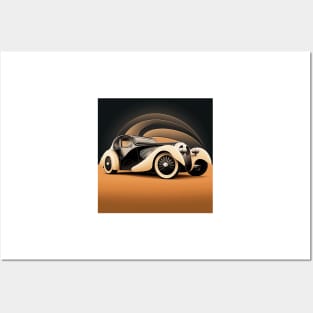 Art Deco Style Cars Posters and Art